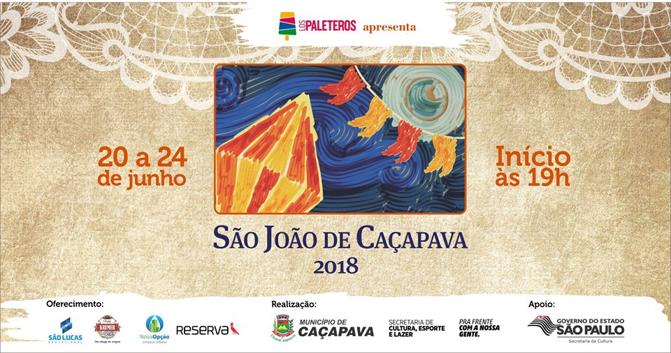 Começa a tradicional Festa de São João, em Caçapava