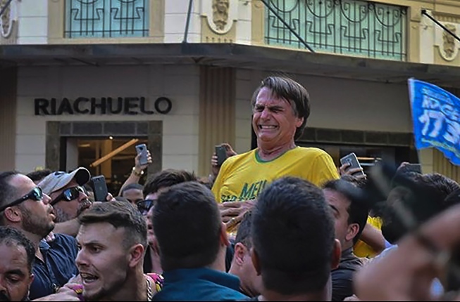 Ataque com faca a Bolsonaro provoca mais de 808 mil menções no Twitter em duas horas, aponta FGV DAPP