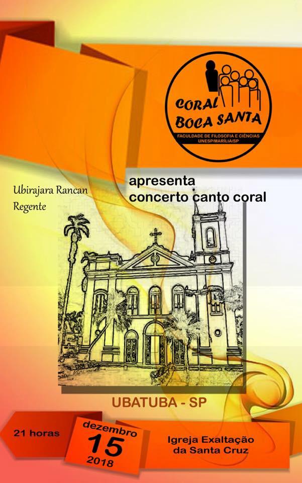 Paróquia Exaltação da Santa Cruz traz grupo concerto musical para Ubatuba