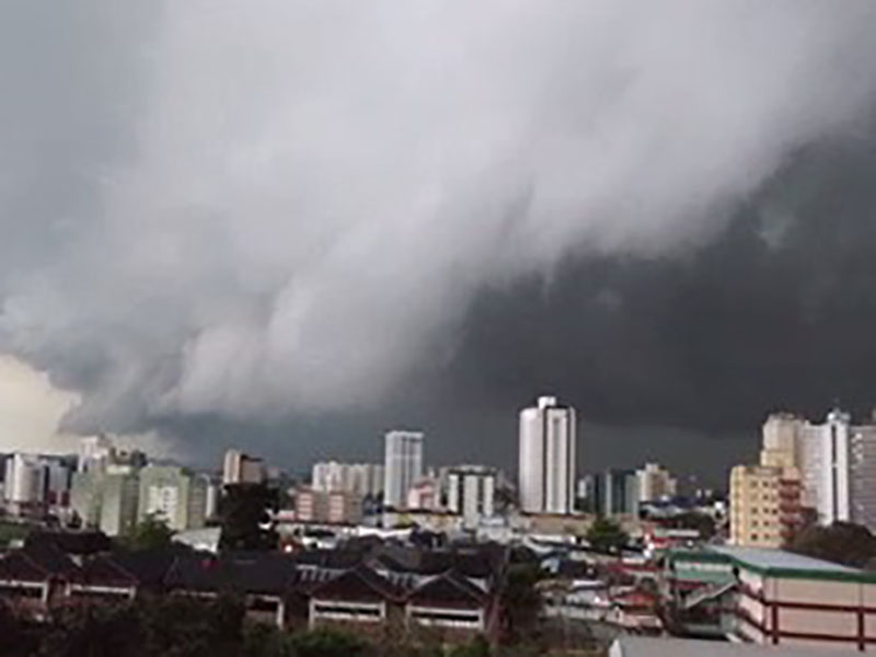 Defesa Civil alerta para fortes chuvas no Vale do Paraíba