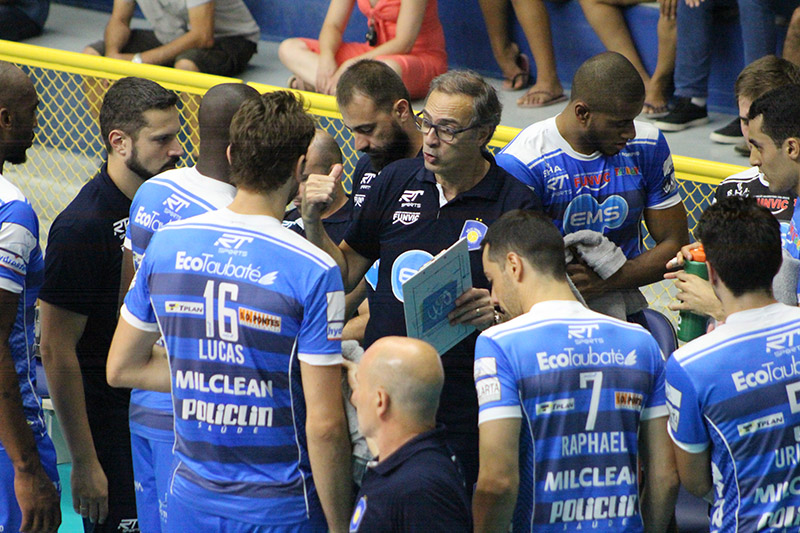 EMS Taubaté Funvic enfrenta o São Judas Voleibol neste sábado