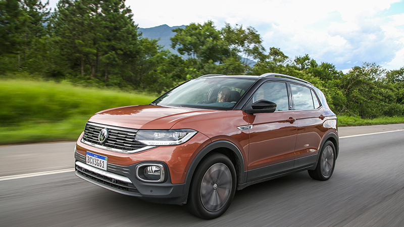 Volkswagen T-Cross é o primeiro carro conectado da América Latina, com VW Connect e Manual Cognitivo