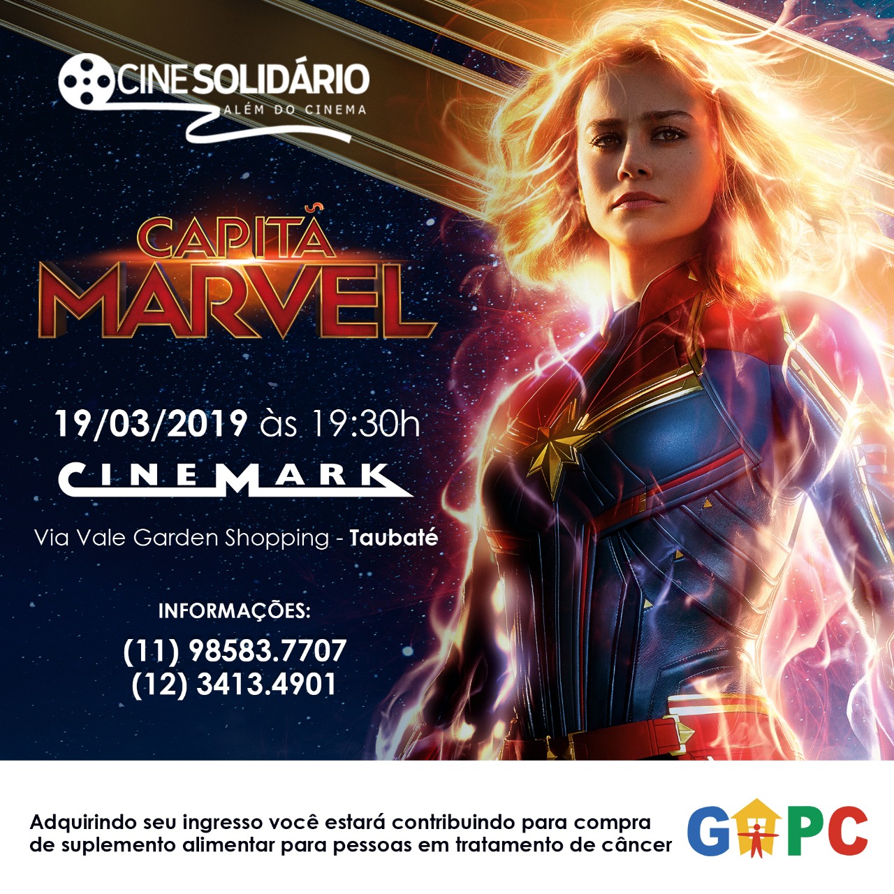 Capitã Marvel ajuda o GAPC