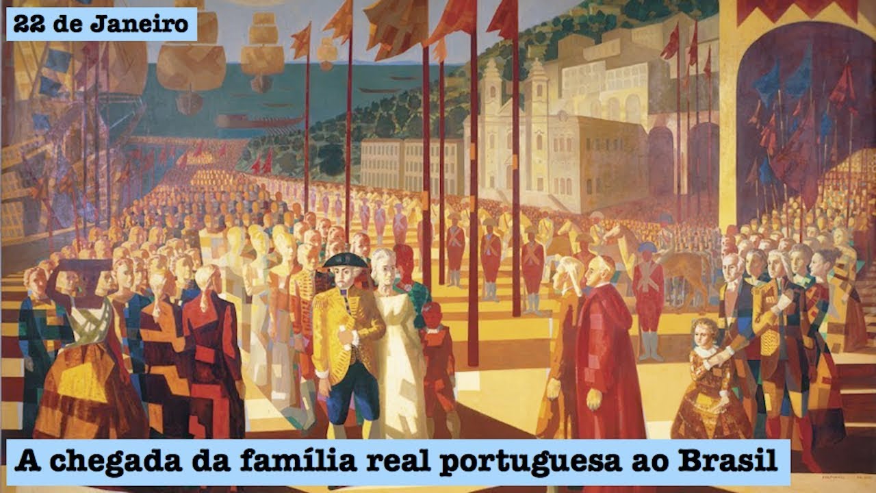 Há 211 anos, a família real portuguesa chegava ao Rio de Janeiro