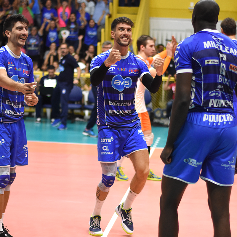 EMS Taubaté Funvic enfrenta o SESI neste sábado pelo jogo 4 das finais da Superliga Cimed Masculina