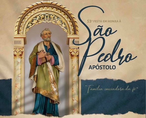 Começa hoje a 53ª Festa de São Pedro Apóstolo