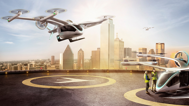 EmbraerX revela novo conceito de veículo voador para a mobilidade aérea urbana do futuro