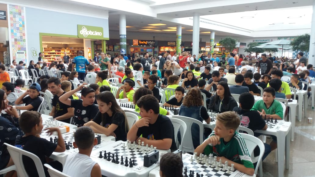 2º Festival de Xadrez no Shopping  Pátio Pinda