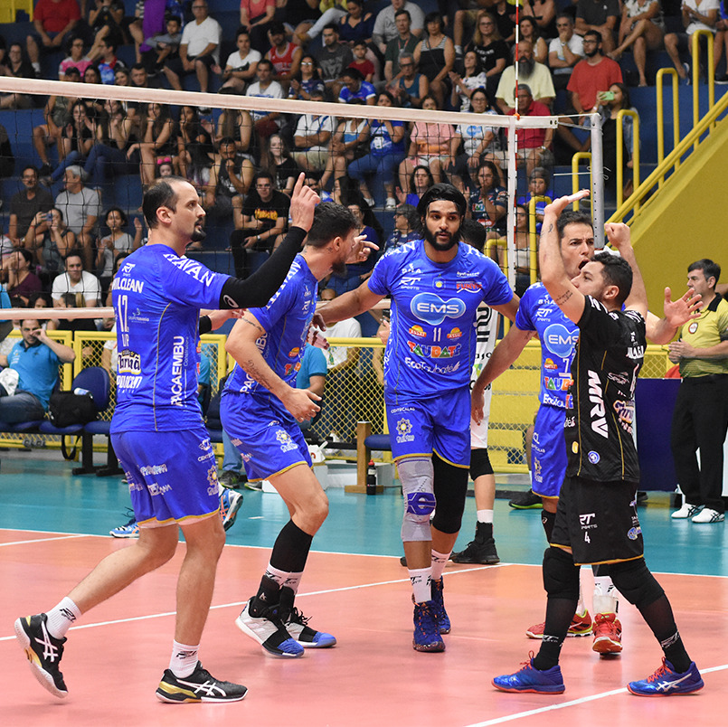 EMS Taubaté Funvic vence o Vôlei Ribeirão pelo Campeonato Paulista