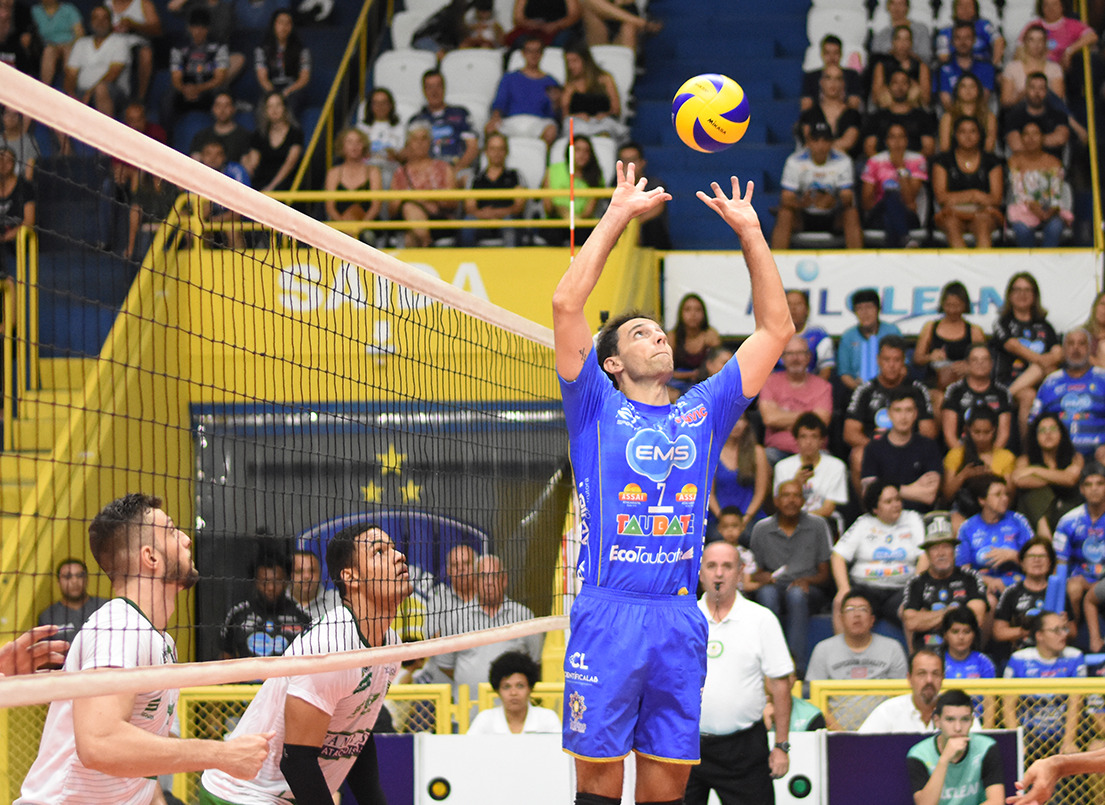 Vôlei Taubaté vence o América Vôlei e segue 100% na Superliga Masculina