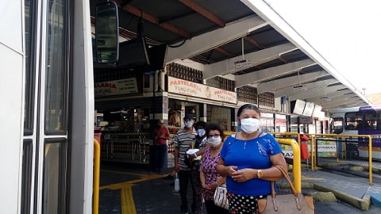 ABC Transportes adota obrigatoriedade no uso de máscaras em seus ônibus