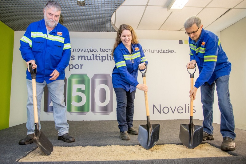 Novelis celebra 45 anos de sua fábrica em Pindamonhangaba com novo investimento de R$ 450 milhões